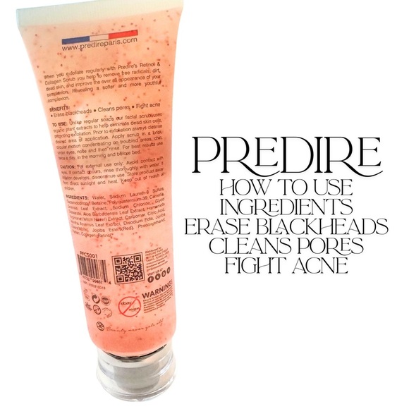 Triple Acting Facial Cleansing Scrub - Pink - Picture 2 of 4